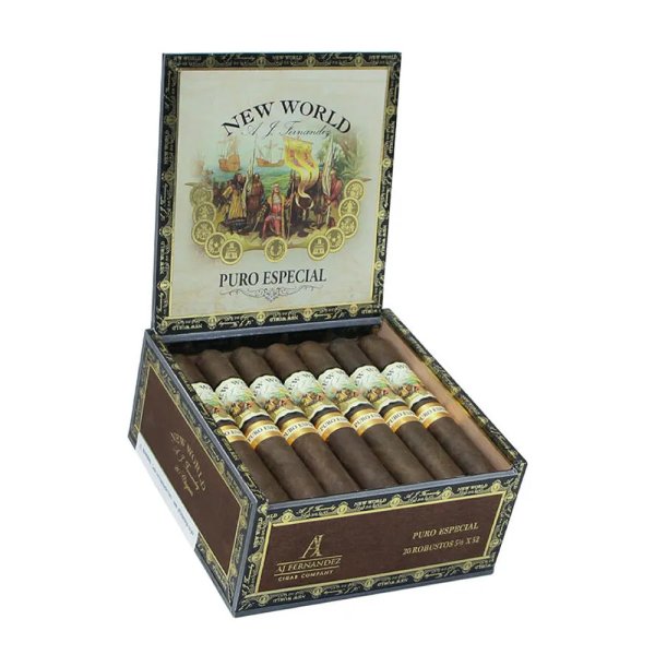 AJ Fernandez New World Puro Especial Robusto AJ费尔南德斯 新世界普罗特级罗伯图