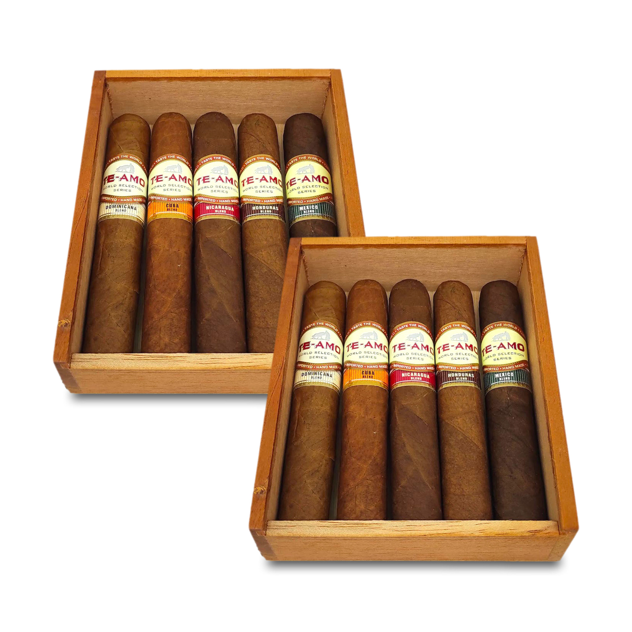 Te-Amo World Selection Series Robusto mix Double Set 特-阿莫 世界精選系列羅伯圖混合裝 雙重套裝