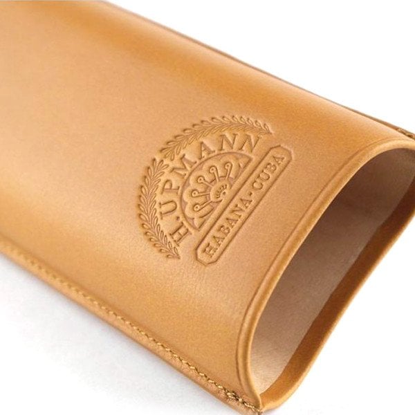 H. Upmann Cowhide Leather Double Cigar Case 優名 小牛皮2支裝雪茄套