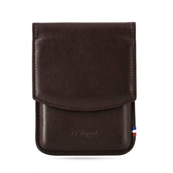 S.T. Dupont Cigarillos Case Brown Leather 法国都彭 棕色棕色小雪茄套
