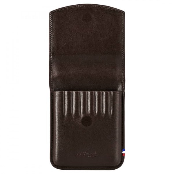 S.T. Dupont Cigarillos Case Brown Leather 法国都彭 棕色棕色小雪茄套