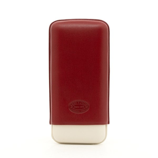 Romeo y Julieta Leather case for 3 (Red & White) 羅密歐．朱麗葉 皮革雪茄套 3支裝 （紅＆白）