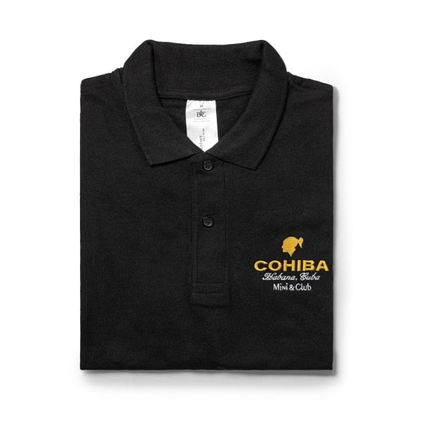 Cohiba Polo Shirt in Black Color 高希霸 黑色Polo恤