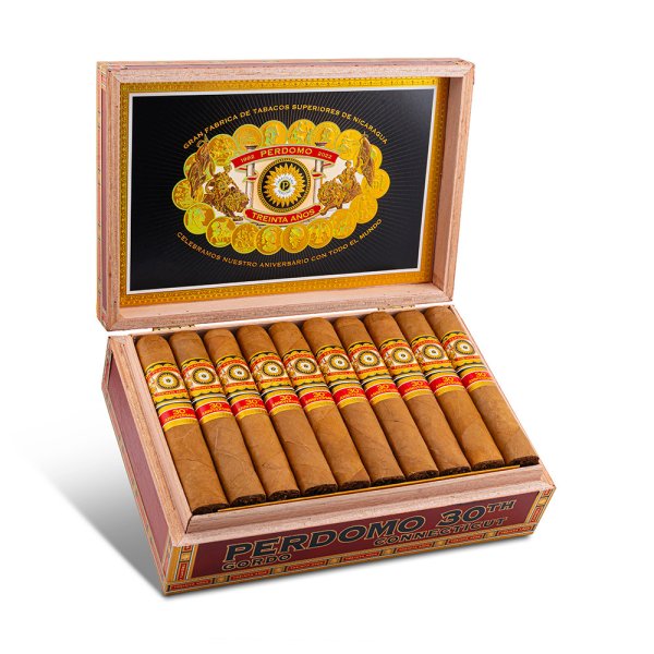Perdomo 30th Anniversary Connecticut Box-Pressed Gordo 佩尔多莫 30周年 康涅狄格州 盒压 戈多