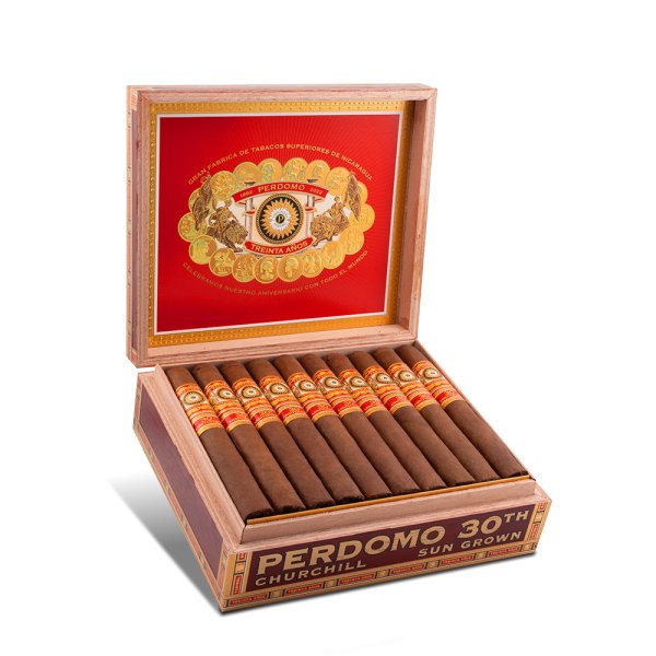 Perdomo 30th Anniversary Sun Grown Box-Pressed Churchill 佩爾多莫 30週年 日曬型 盒壓 丘吉爾