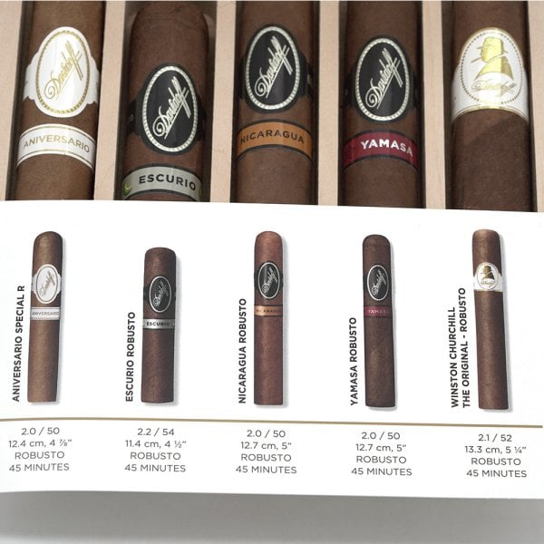 Davidoff Robusto Selection Sampler 大卫杜夫 罗伯图组合装