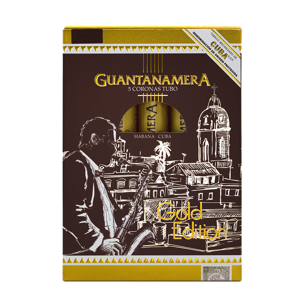 Guantanamera Coronas Tubo Gold Edition 关达拉美拉 高朗拿 金筒限定版