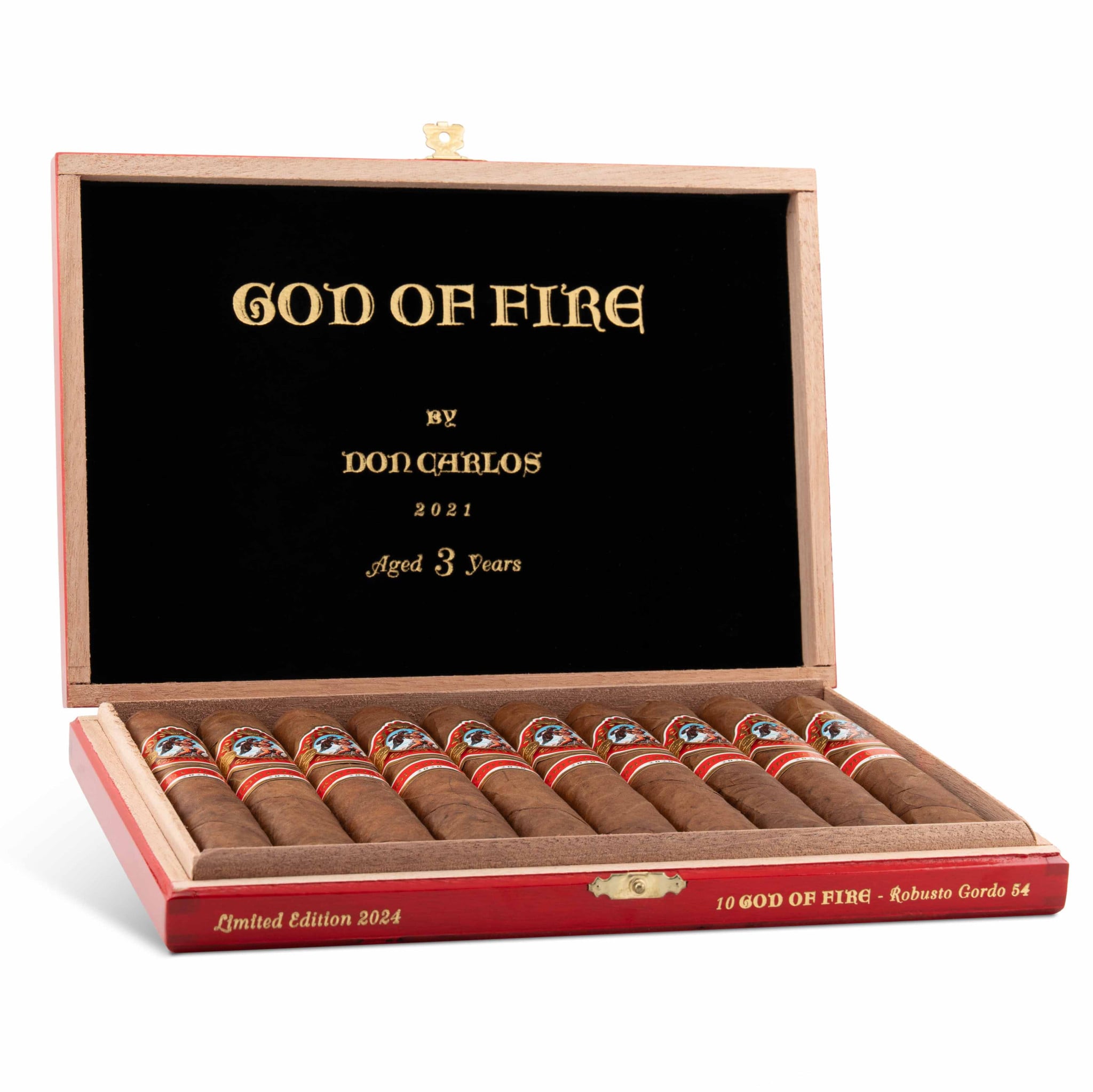 God of Fire by Don Carlos Robusto Gordo (2024) 火神 唐·卡洛斯 羅伯圖 戈多 (2024)