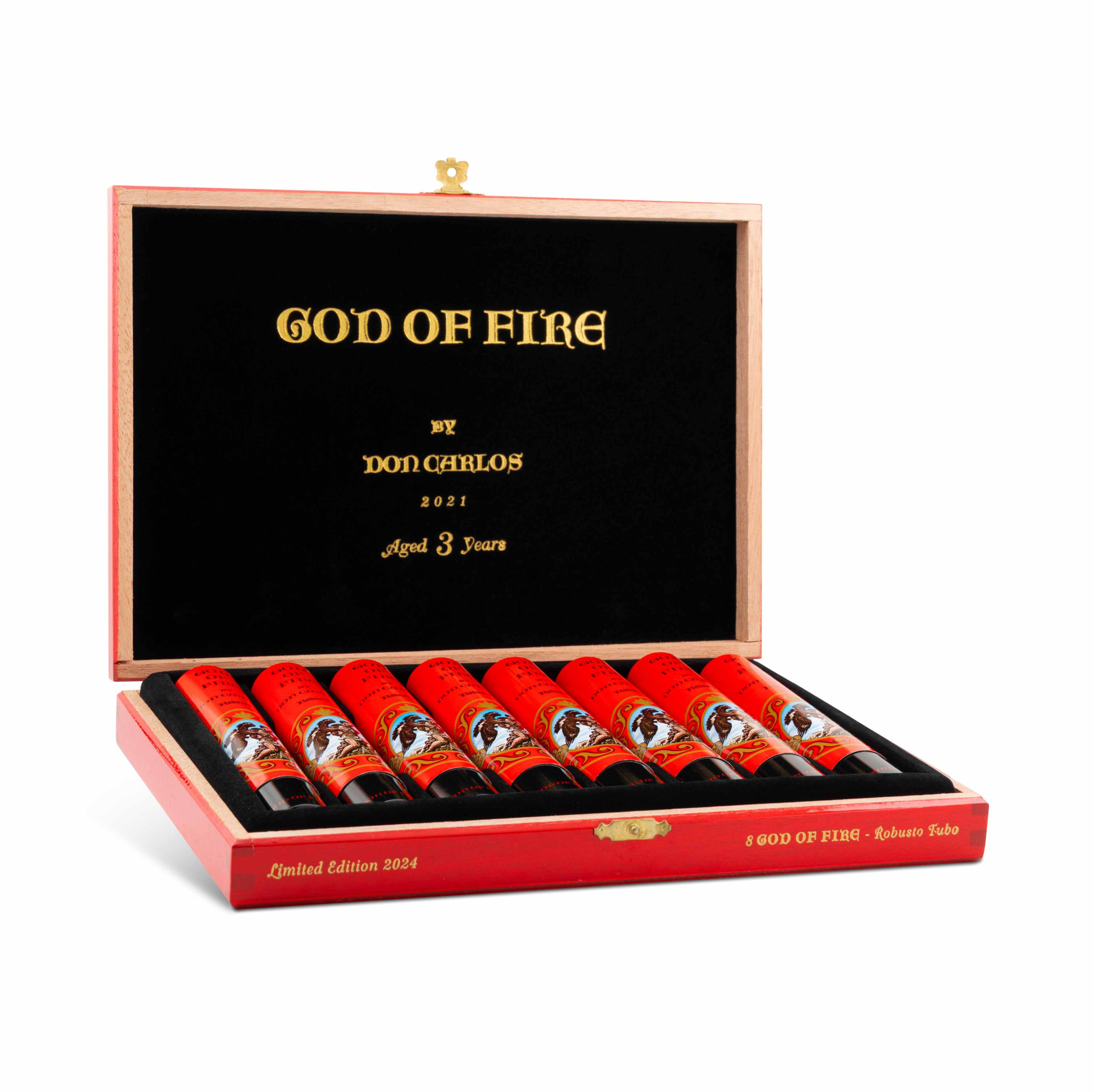 God of Fire by Don Carlos Robusto Tubos (2024) 火神 唐·卡洛斯 羅伯圖 (2024)