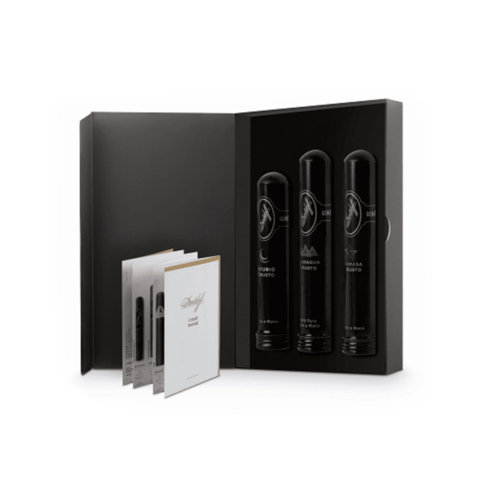 Davidoff Selection Black Robusto Tubos 大衛杜夫 精選羅伯圖鋁管組合裝 黑色