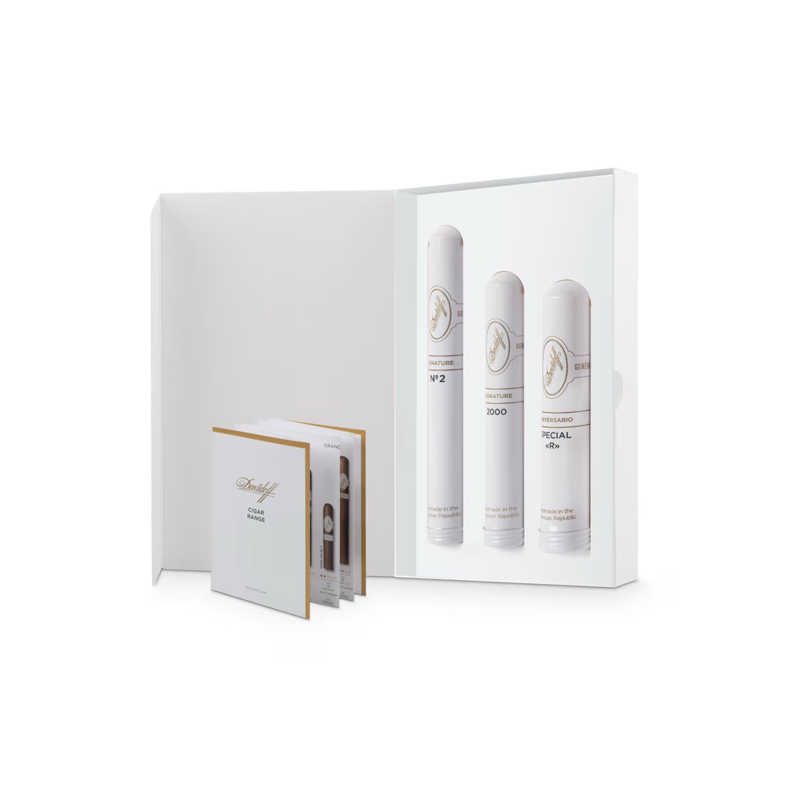 Davidoff Selection White Tubos 大衛杜夫 精選禮盒 白色 鋁管組合裝