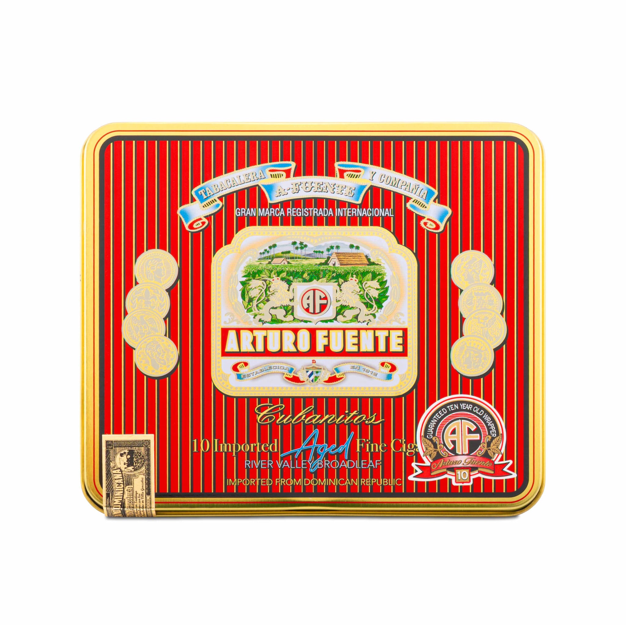 Arturo Fuente Cubanitos Maduro 阿圖羅·富恩特 古巴尼托斯 馬杜羅