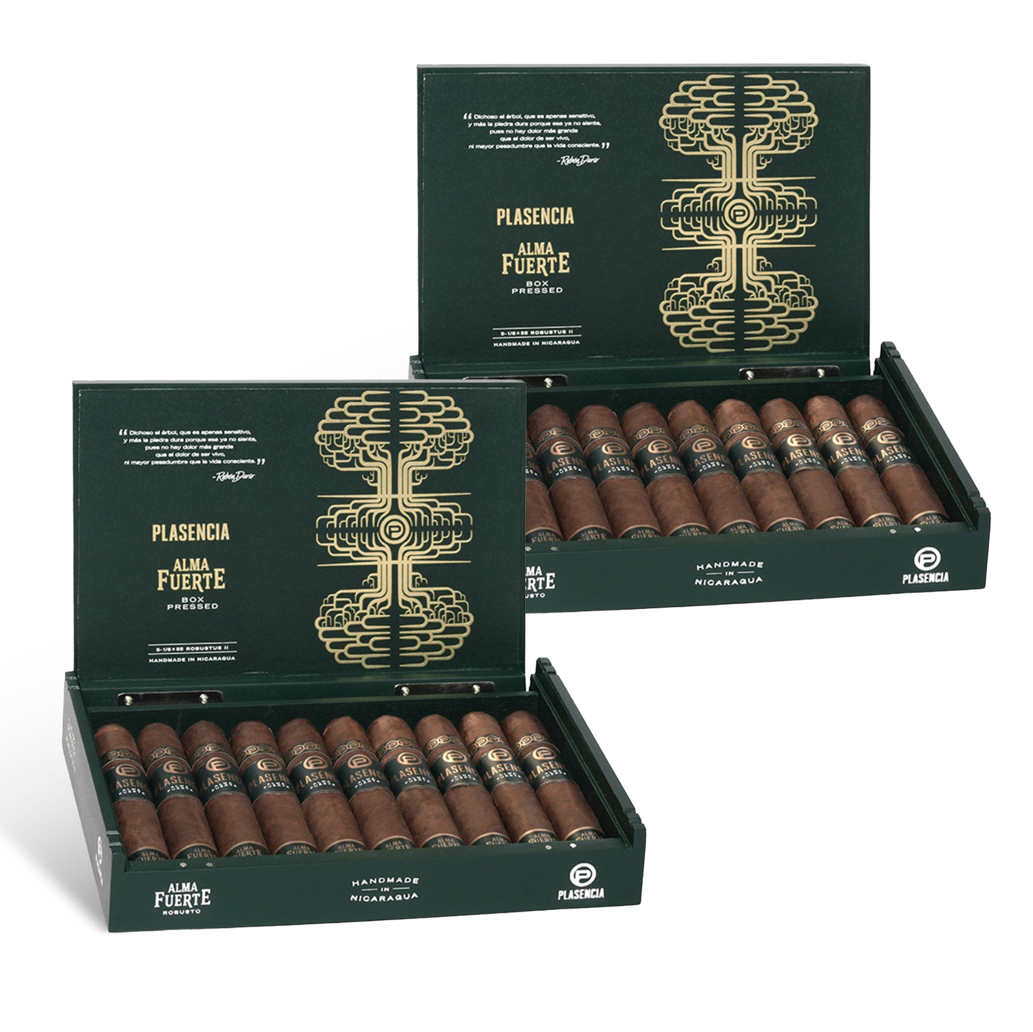 Plasencia Alma Fuerte Robustus II Robusto Double Set 帕拉森 烈魂系列 羅伯圖 II 雙重套裝