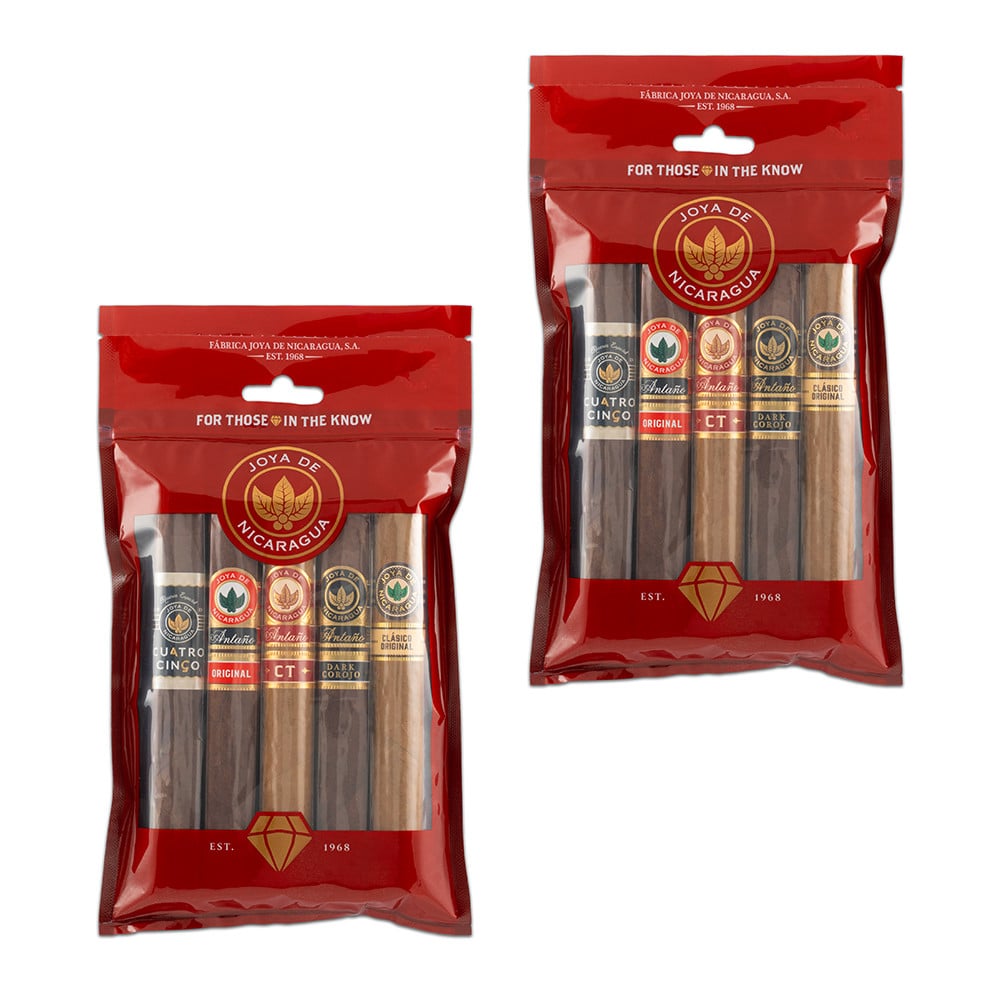 Joya De Nicaragua Go Packs JDN Mix Display Samplers Double Set 尼加拉瓜珍寶 混合 便攜 體驗裝 雙重套裝