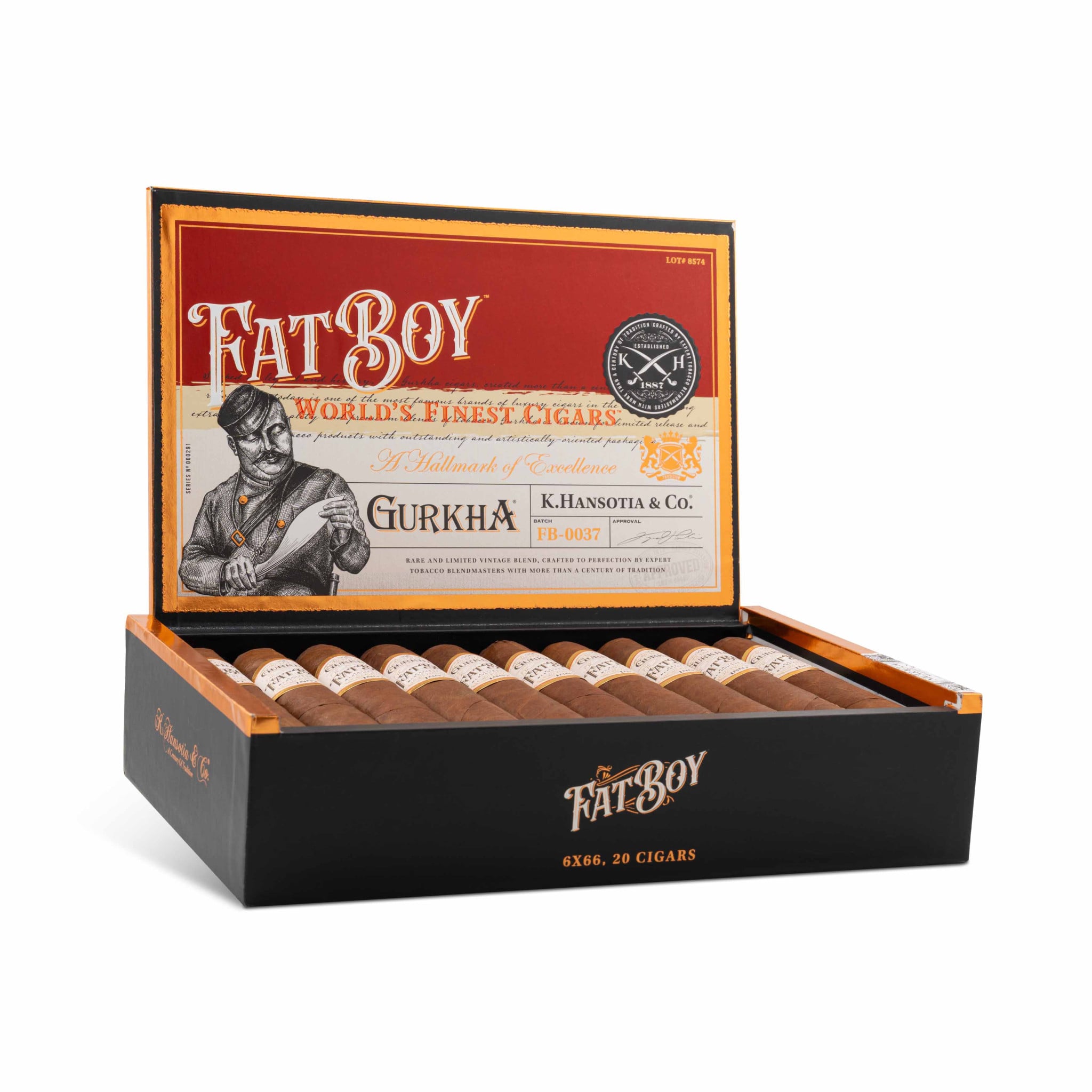 Gurkha Fatboy 6 X 66 Toro 廓爾喀 胖男孩 托羅