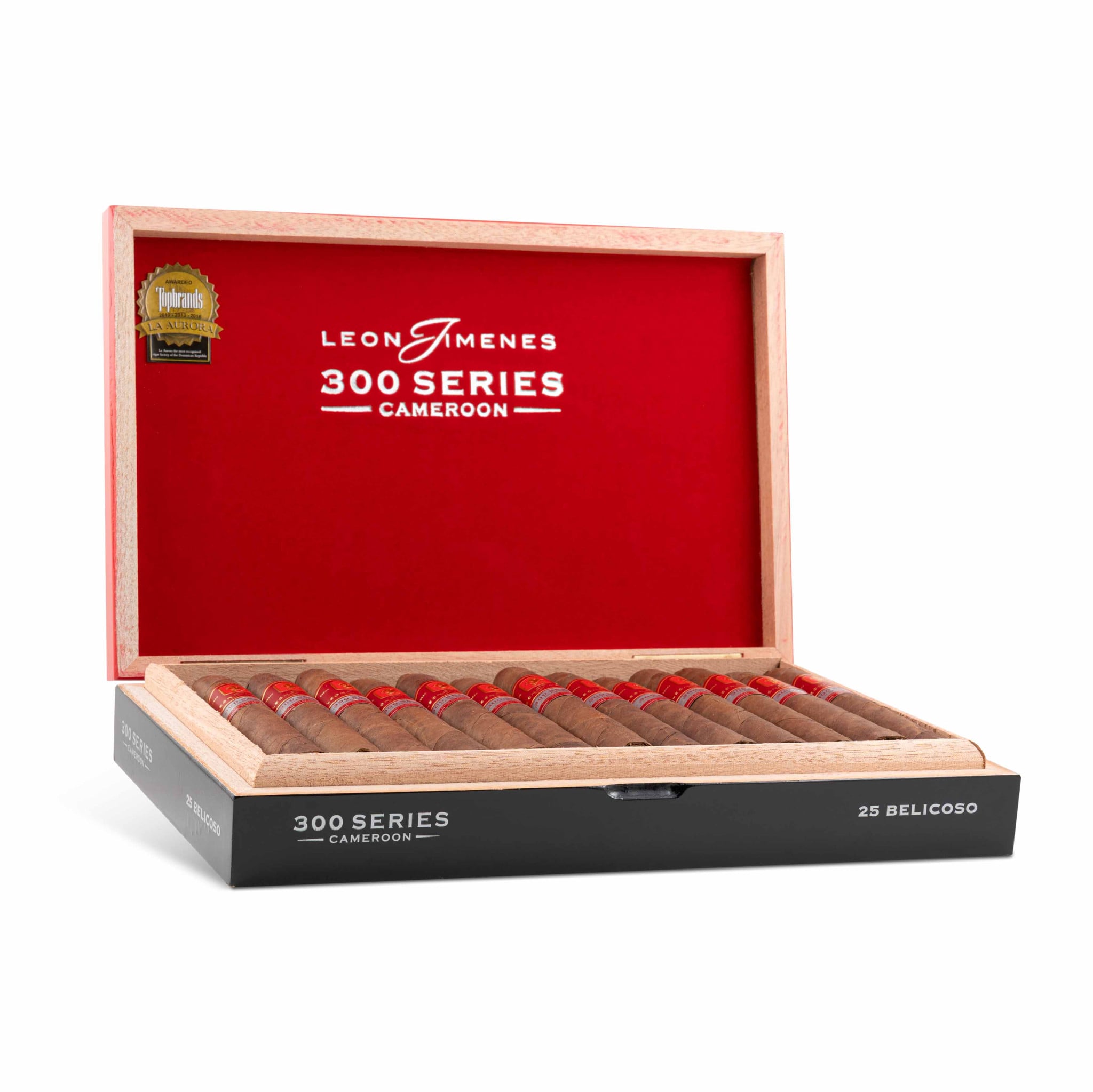 La Aurora Leon Jimenes Series 300 Camroon Belicoso 拉．奧羅拉 里昂吉梅斯 300 喀麥隆 比利高