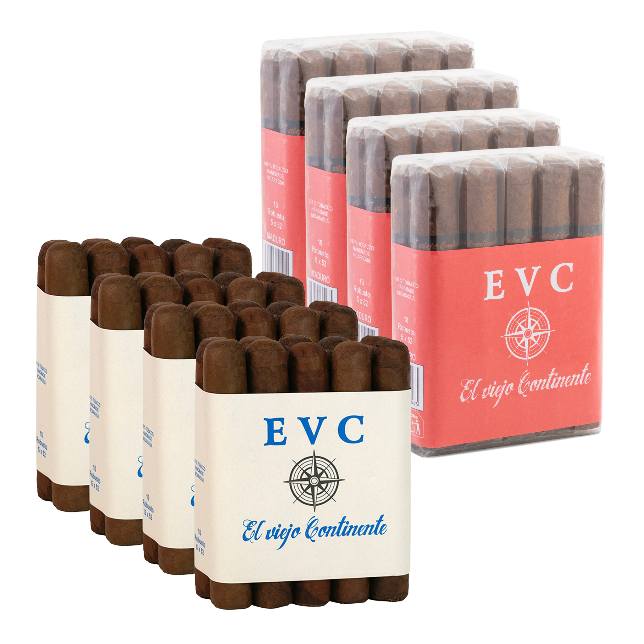 El Viejo Continente Bundle Selection Maduro Robusto & Bundle Selection Classic Robusto Combo Set 传奇大陆 精选组合 马杜罗罗伯图 & 精选组合 经典罗伯图 组合套装