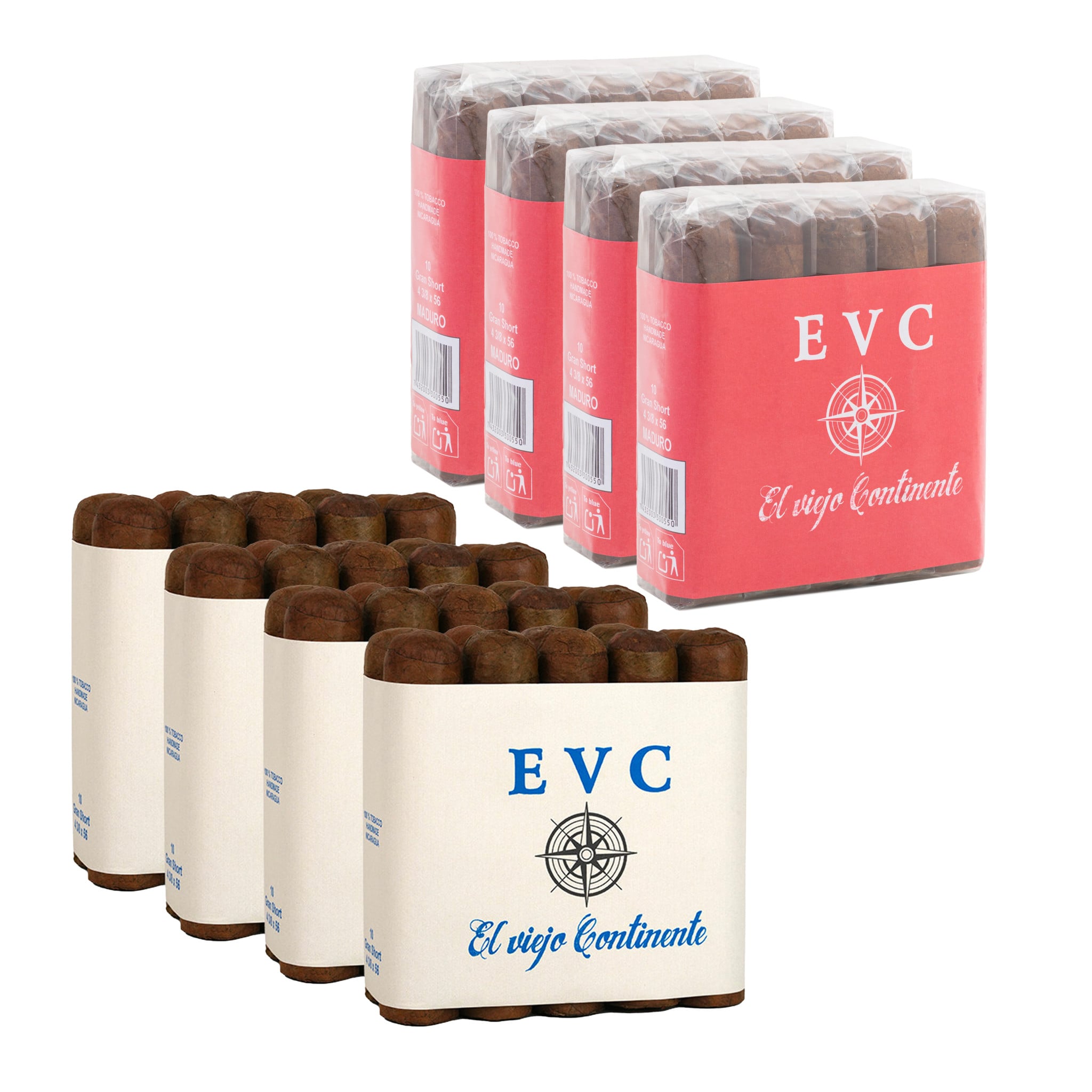El Viejo Continente Bundle Selection Classic Gran Short & Bundle Selection Maduro Gran Short Combo Set 传奇大陆 精选组合 经典大短号& 精选组合 马杜罗特级短号 组合套装