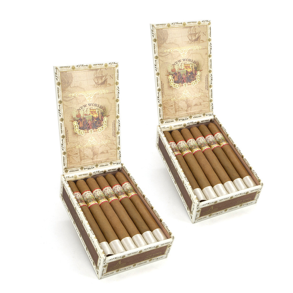 AJ Fernandez New World Connecticut Churchill Double Set AJ費爾南德斯 新世界康涅狄格州丘吉爾 雙重套裝