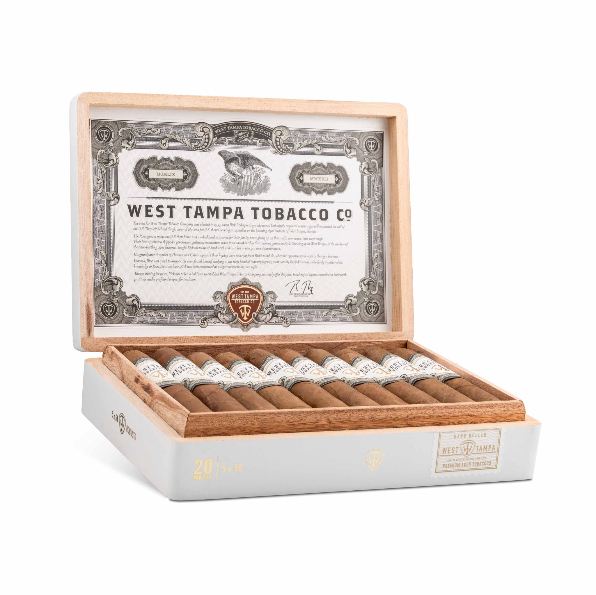 West Tampa White Robusto 西坦帕 白色 羅伯圖