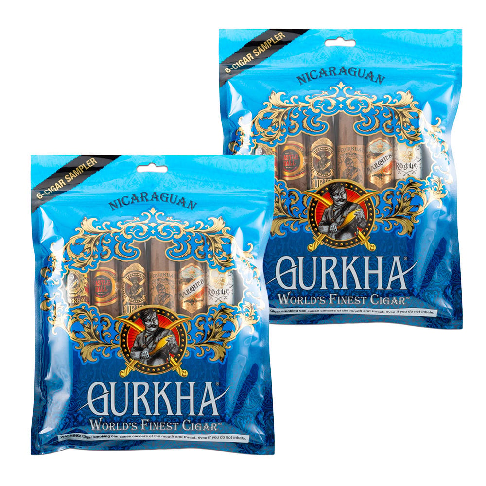 Gurkha Toro Nicaragua Sampler (Blue Baggie) Double Set 廓爾喀 托羅 藍色品鑑組合裝 雙重套裝