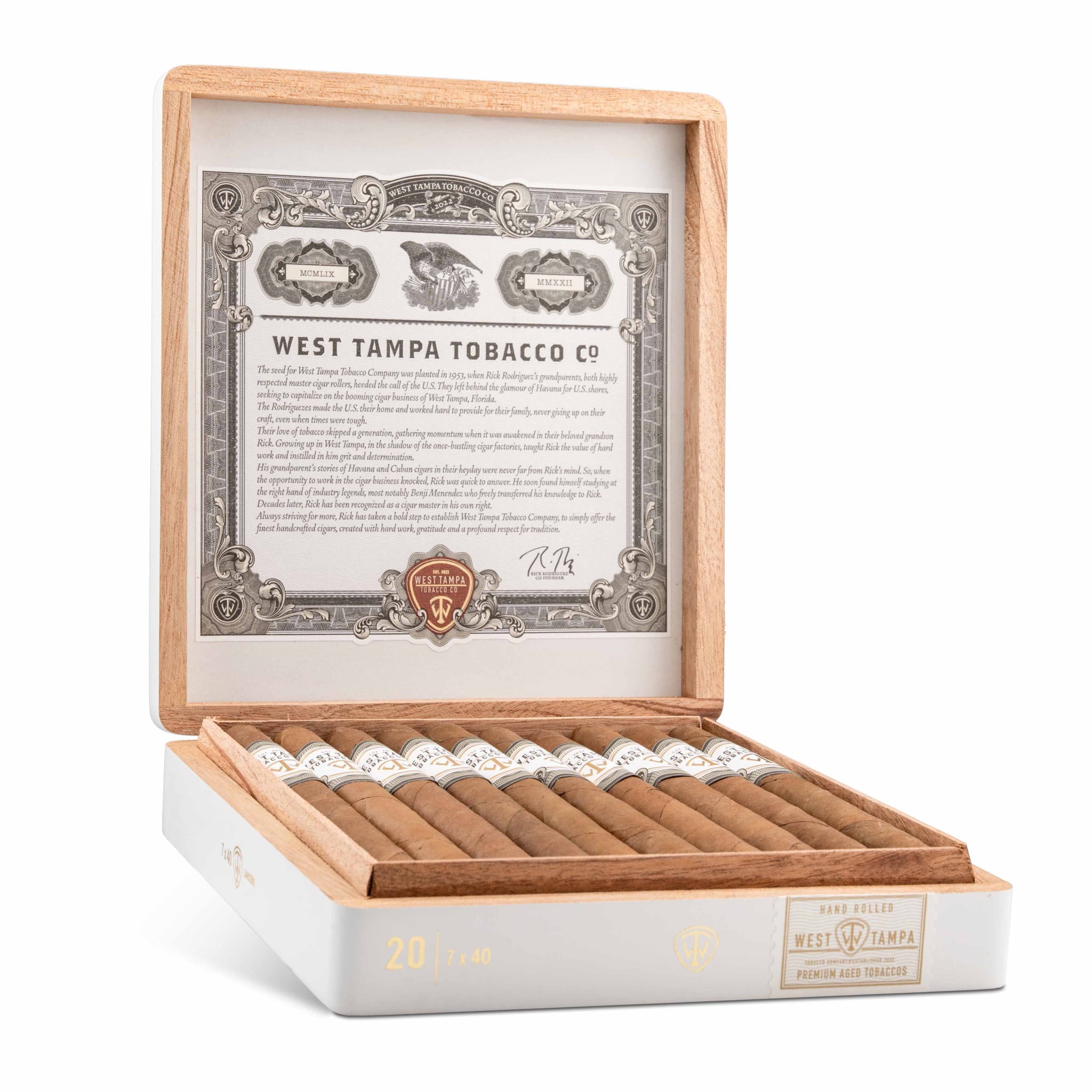 West Tampa White Lancero 西坦帕 白色 長矛