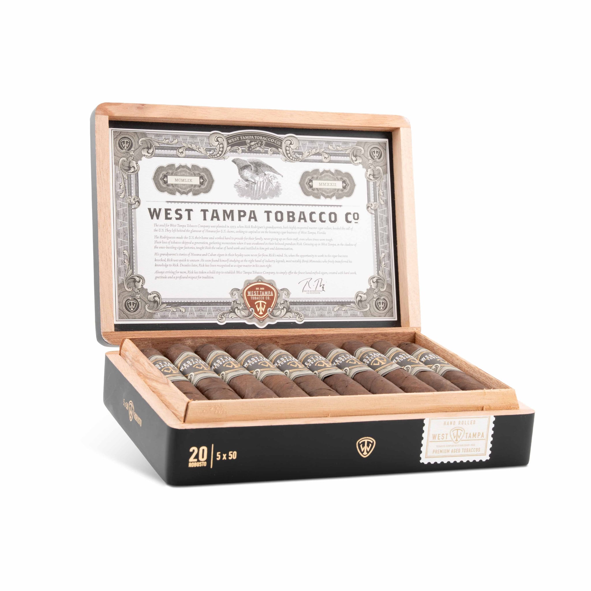 West Tampa Black Robusto 西坦帕 黑色 罗伯图